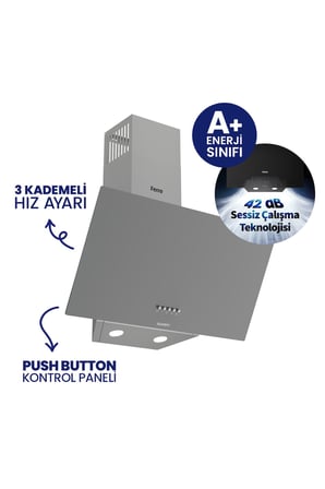 QBL62CPR - SS208 -D088SA 60 Cm Gri Cam Silentart Turbolu Ankastre Set -Yeni 2026