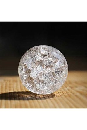 Dekoratif Kristal Şelale Su Değirmeni Yedek Cam Topu Şelale Su Değirmeni Sadece Top  ÇAPI 5 CM