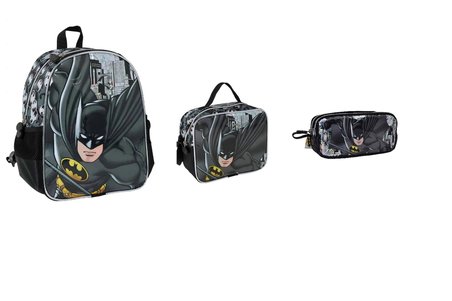 Batman Pelerinlİ ANAOKUL Çantası SETİ (3 PARÇA)