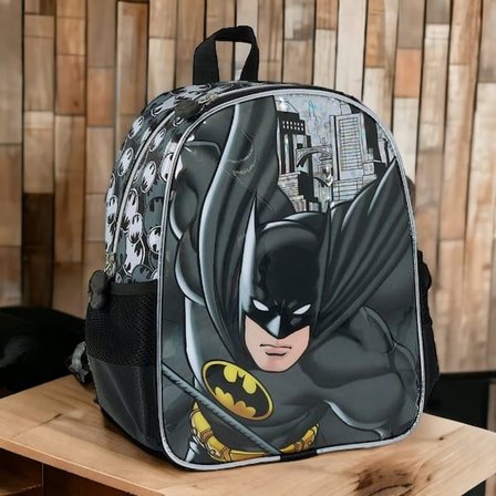 Batman Pelerinlİ ANAOKUL Çantası SETİ (3 PARÇA)