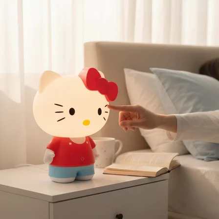 Hello Kitty Şarjlı Masa Lambası