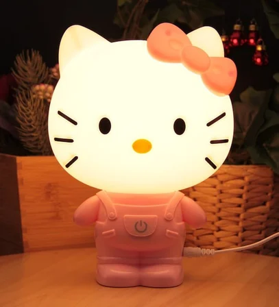 Hello Kitty Şarjlı Masa Lambası