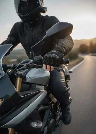 SCUDO STRIKE 1 AIR KISA PARMAK MOTOSIKLET ELDIVENI