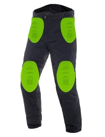 SCUDO MILANO SIYAH KISLIK MOTOSIKLET PANTOLONU