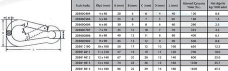 Karabina Yaylı 8 Mm 3 Adet - Joby-571913 
