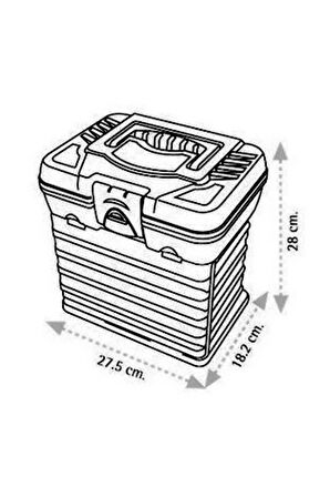 AnadoluStrong Balıkçı Takım Çantası Organizerli Takım-Alet Çantası 1. Sınıf Organizer Alet Çantası