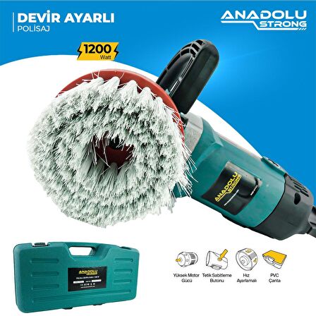 ANS1002 1200 W Polisaj Makinesi