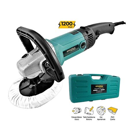 ANS1002 Zımpara 1200 W Polisaj Makinesi