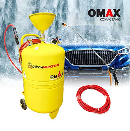 Omax Profesyonel 100 Litre Köpük tankı Püskürtme Tankı