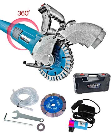 Anadolu Strong Ans1098 2400W Lazerli Elektrikli Duvar Oluk Makinesi Kanal Açma Kesme Makinesi