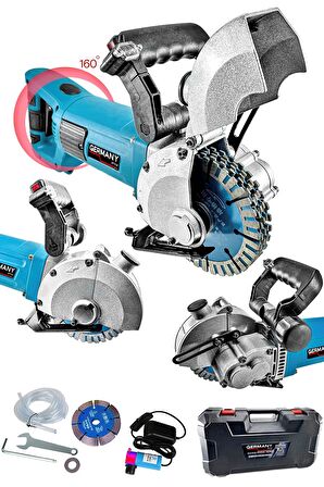 Germany Style Grmpro-1098 2400W Lazerli Elektrikli Kanal Açma Kesme Makinesi Duvar Oluk Makinesi 