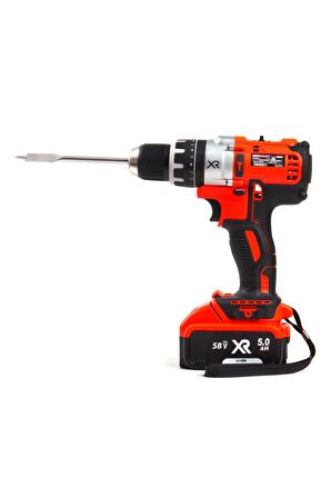 Germany Style GRMPRO7036T 21 Volt Kırmızı Çift Akülü Matkap Seti