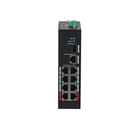 Dahua PFS3110-8ET-96-V2 8 Port PoE +1GE + 1GE SFP Portlu PoE Switch (Yönetilmeyen)