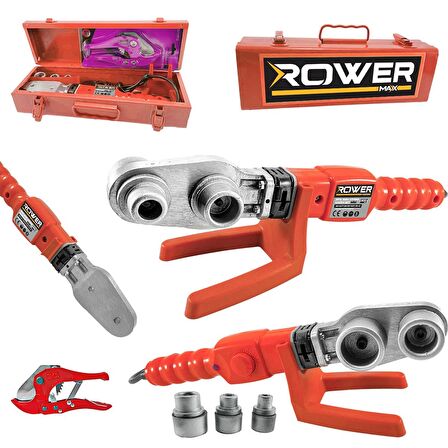 Rowermax RWRX-3026  1200 W Mini Metal Çantalı Isı Ayarlı PRC Boru Kaynak Makinesi Seti