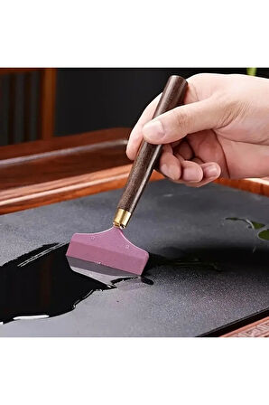 Silikon yapıştırıcı, deri yapıştırıcı, ahşap saplı, el yapımı, ahar-murakka yapıştırma, 1.kalite