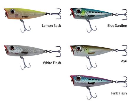 Savage gear 3D Minnow Pop Walker 43 3g Suni Yem 03-White Flash