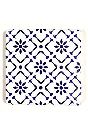 Dekoratif Figürlü Doğal Taş Banyo Gider Kapağı Süsü Tekli 10x10 Cm Model 104