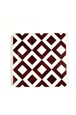 Dekoratif Figürlü Doğal Taş Banyo Gider Kapağı Süsü Tekli 10x10 Cm Model 82