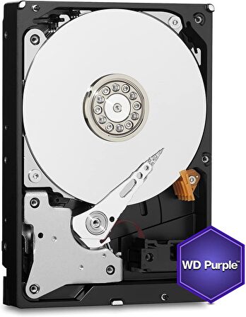 WD DV Purple 3.5 inç 1 TB 5400 RPM Sata 3.0 Harddisk 