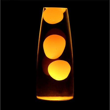 Lav Lambası Kırmızı Büyük Boy 41 cm Gece Lambası Lava Lamp Kırmızı