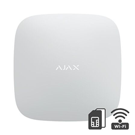 AJAX Hub2 Plus 868MHz MotionCam Desteği Kablosuz Alarm Paneli Wifi Beyaz
