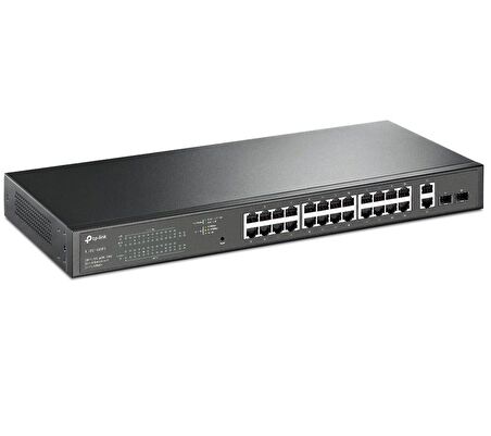 Tp-link TL-SG1428PE 24 Port 2X 1GB SFP Uplink Masaüstü Ethernet Poe Switch 