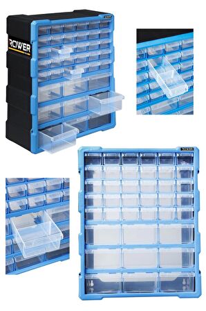 Mono Blok Çekmeceli Organizer 39'lu Büyük Boy ASR-6001