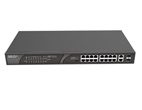 Ruijie Reyee RG-ES118S-LP 16 Port PoE 2 Port Gigabit Uplink RACKMOUNT PoE Switch