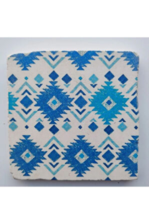 Dekoratif Figürlü Doğal Taş Banyo Gider Kapağı Süsü Tekli 10x10 Cm Model 66