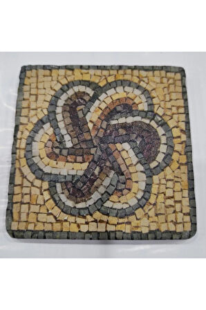 Dekoratif Figürlü Doğal Taş Banyo Gider Kapağı Süsü Tekli 10x10 Cm Model 55