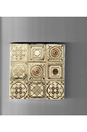 Dekoratif Figürlü Doğal Taş Banyo Gider Kapağı Süsü Tekli 10x10 Cm Model 13