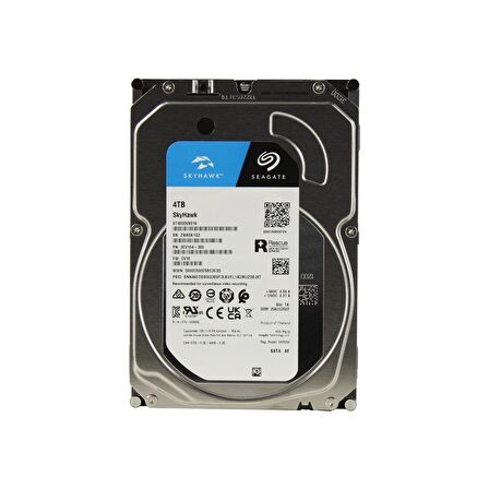 Seagate SKYHAWK ST4000VX016 4TB 5900RPM Sata3 256MB 3,5" 7/24 Güvenlik Diski (Resmi Distribütör Gara