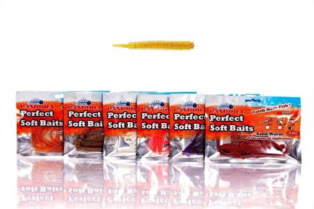 Pandora Perfect Soft Baits Sandworm 7 Cm Natural