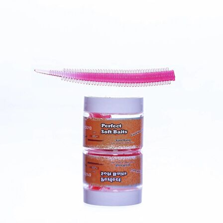 Pandora Perfect Soft Baits Sand Worm 7cm Kavanozlu Pink