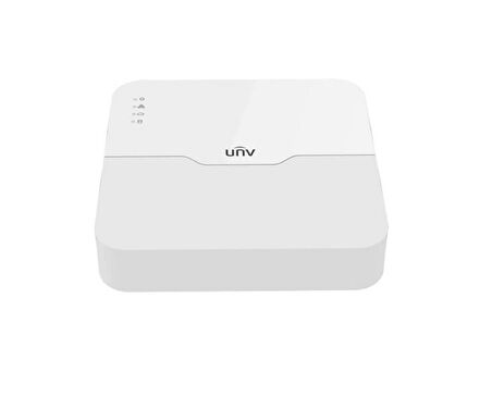 Uniview NVR301-08LS3-P8 8 Kanal 8 PoE 1 Sata Ultra H.265+ 4K NVR Kayıt Cihazı