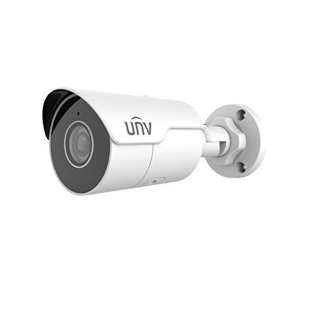 Uniview IPC2125LE-ADF40KM-G 5mp 4mm Sabit Lens H.265+ TrueWDR Dahili Mikrofon IR Bullet Kamera