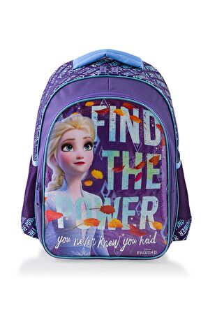 Frozen Ilkokul Çantası Due The Power, Beslenme Çantası ve Su Matarası