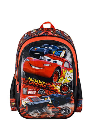 Erkek Çocuk Cars Hawk Victory İlkokul Çantası OKUL SETİ(5 PARÇA)