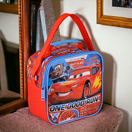 Disney Cars Lisanslı Beslenme Çantası,Kalem Kutusu ,Matara ve Beslenme Kabı