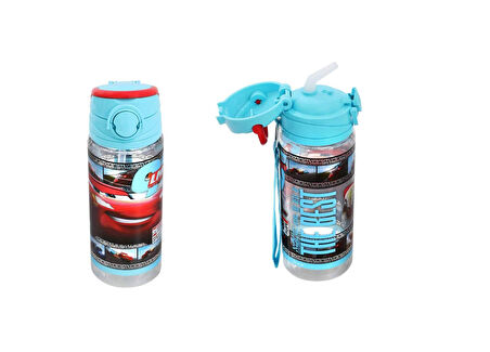 CARS PLASTİK MATARA 500ML BEST ve Beslenme Kabı