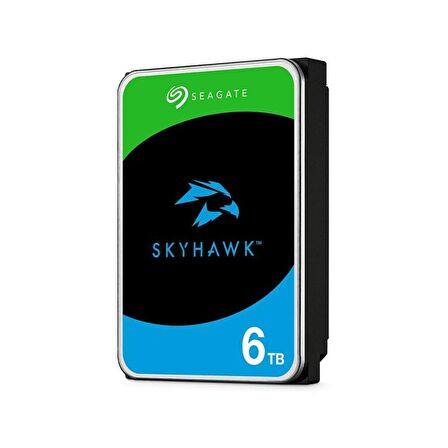 Seagate Skyhawk ST6000VX009 Sata 3.0 5400 RPM 3.5 inç 6 TB Harddisk