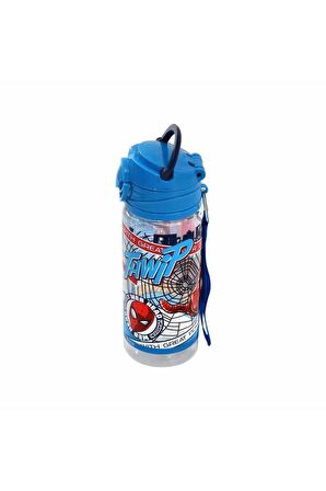 Spiderman -Örümcek Adam Matara 500 ml ve Beslenme Kabı