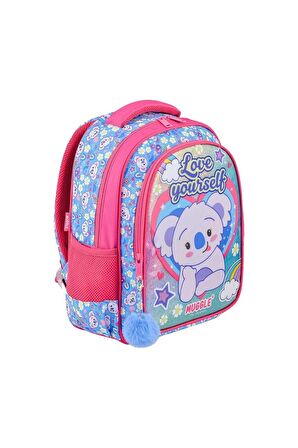 Kız Çocuk Muggle Cute Koala Anaokulu Çantası ve Beslenme Çantası