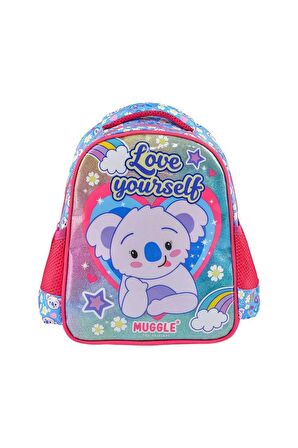 Kız Çocuk Muggle Cute Koala Anaokulu Çantası SET (3 PARÇA)