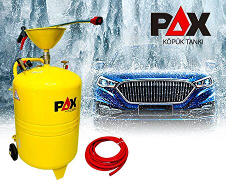 Pax 100 Litre Köpük Tankı Köpük Püskürtme 10 Metre Hortum Tabancalı