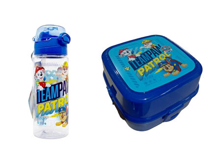 Paw Patrol TeamPAW Matara 500 ml ve Beslenme Kabı