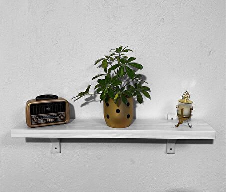 Hier Ahşap Dekoratif Raf 150 CM, Duvar Rafı, Ahşap , Tv Altı Raf, Ahşap Kitaplık Raf, Banyo Rafı 