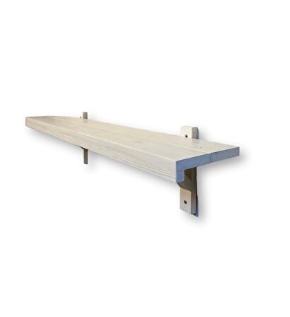 Hier Ahşap Dekoratif Raf 150 CM, Duvar Rafı, Ahşap , Tv Altı Raf, Ahşap Kitaplık Raf, Banyo Rafı 