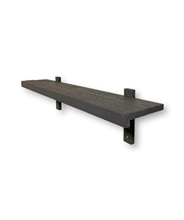 Hier Ahşap Dekoratif Raf 150 CM, Duvar Rafı, Ahşap , Tv Altı Raf, Ahşap Kitaplık Raf, Banyo Rafı 