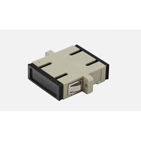 HCS VFO-22211 DataLight SC Duplex Plastik Adaptör Bej MM Multimode